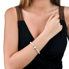 Cargar imagen en el visor de la galería, PULSERA LYRA 8MM PERLAS · MAJORICA
