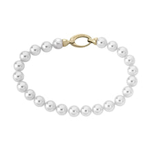 Cargar imagen en el visor de la galería, PULSERA LYRA 7MM PERLAS· MAJORICA
