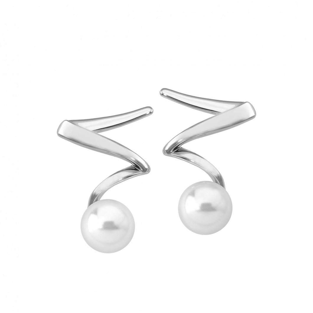 PENDIENTES CHASSÉ · PERLAS MAJORICA
