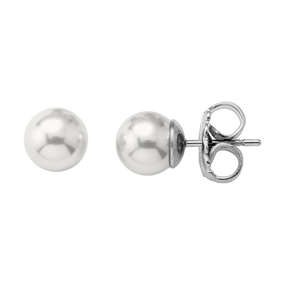 PENDIENTES TENDER PERLA BLANCA· PERLAS MAJORICA