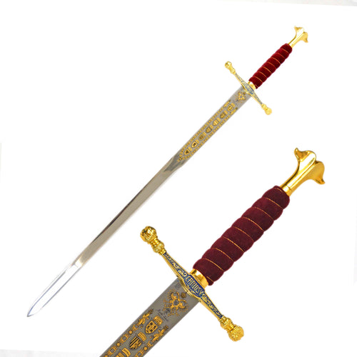 ARTESANÍA ALCÁZAR - tienda online de espadas, espadas toledanas, espadas de acero, espadas de coleccionista, made in toledo, made in spain, swords, steel swords, historic swords, espadas históricas, compara espadas, colección de espadas, espada Carlos V, mandoble Carlos V, toledo