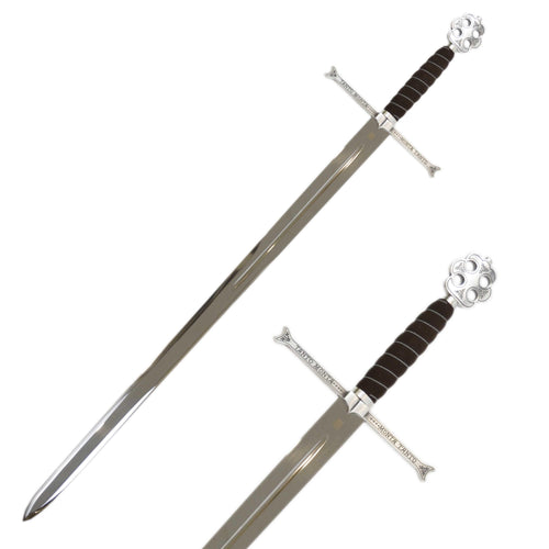 ARTESANÍA ALCÁZAR - tienda online de espadas, espadas toledanas, espadas de acero, espadas de coleccionista, made in toledo, made in spain, swords, steel swords, historic swords, espadas históricas, compara espadas, colección de espadas, Mandoble reyes católicos,  greatsword of the catholic kings,