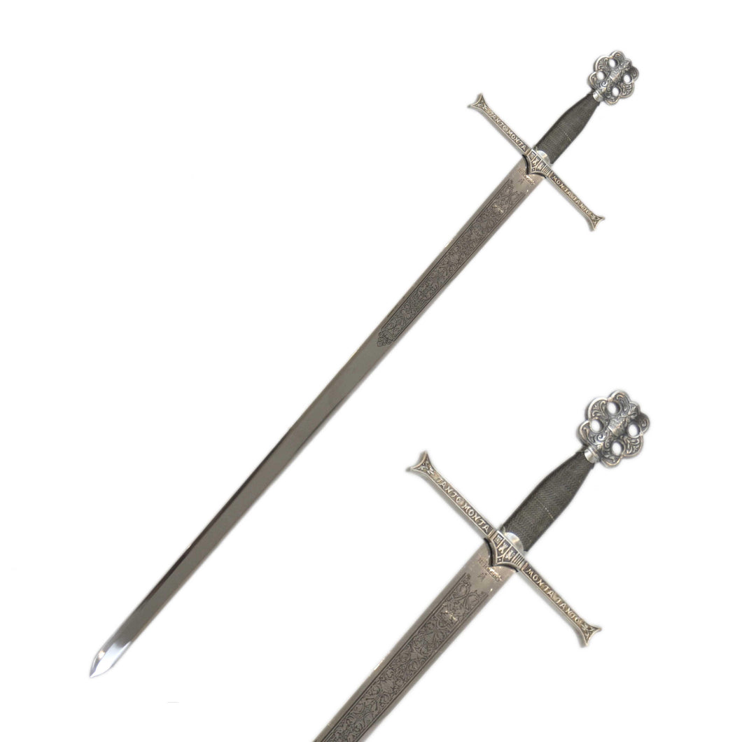 ARTESANÍA ALCÁZAR - tienda online de espadas, espadas toledanas, espadas de acero, espadas de coleccionista, made in toledo, made in spain, swords, steel swords, historic swords, espadas históricas, compara espadas, comprar espadas, colección de espadas, E ESPADA DE LOS REYES CATÓLICOS, espadas para bodas y comuniones, espadas para cortar tartas