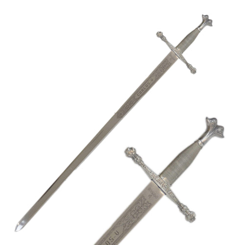 ARTESANÍA ALCÁZAR - tienda online de espadas, espadas toledanas, espadas de acero, espadas de coleccionista, made in toledo, made in spain, swords, steel swords, historic swords, espadas históricas, compara espadas, comprar espadas, colección de espadas, ESPADA DE CARLOS V, espadas para bodas y comuniones, espadas para cortar tartas